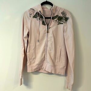 Lululemon vintage hooded pink sweatshirt
